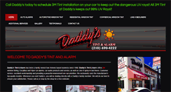 Desktop Screenshot of daddystint.com